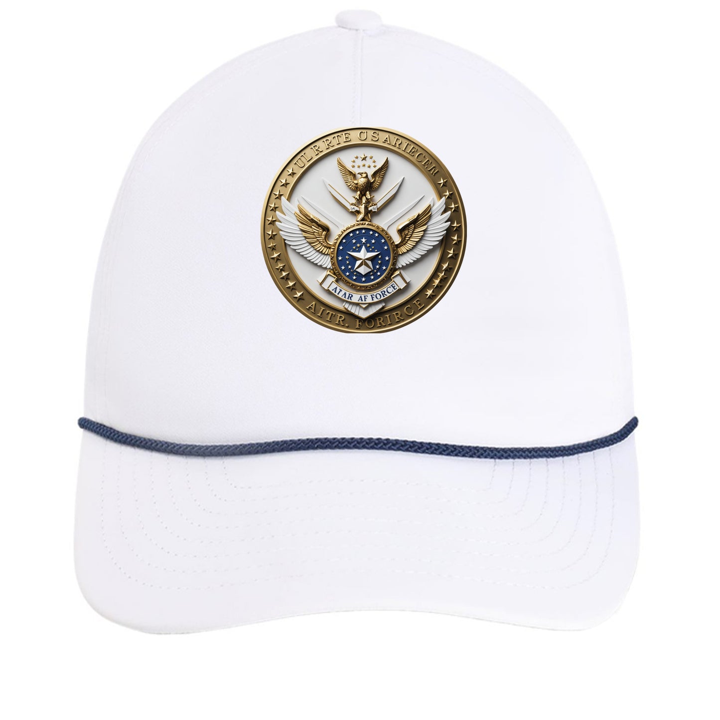 White/ Navy - 5054U - FRONT