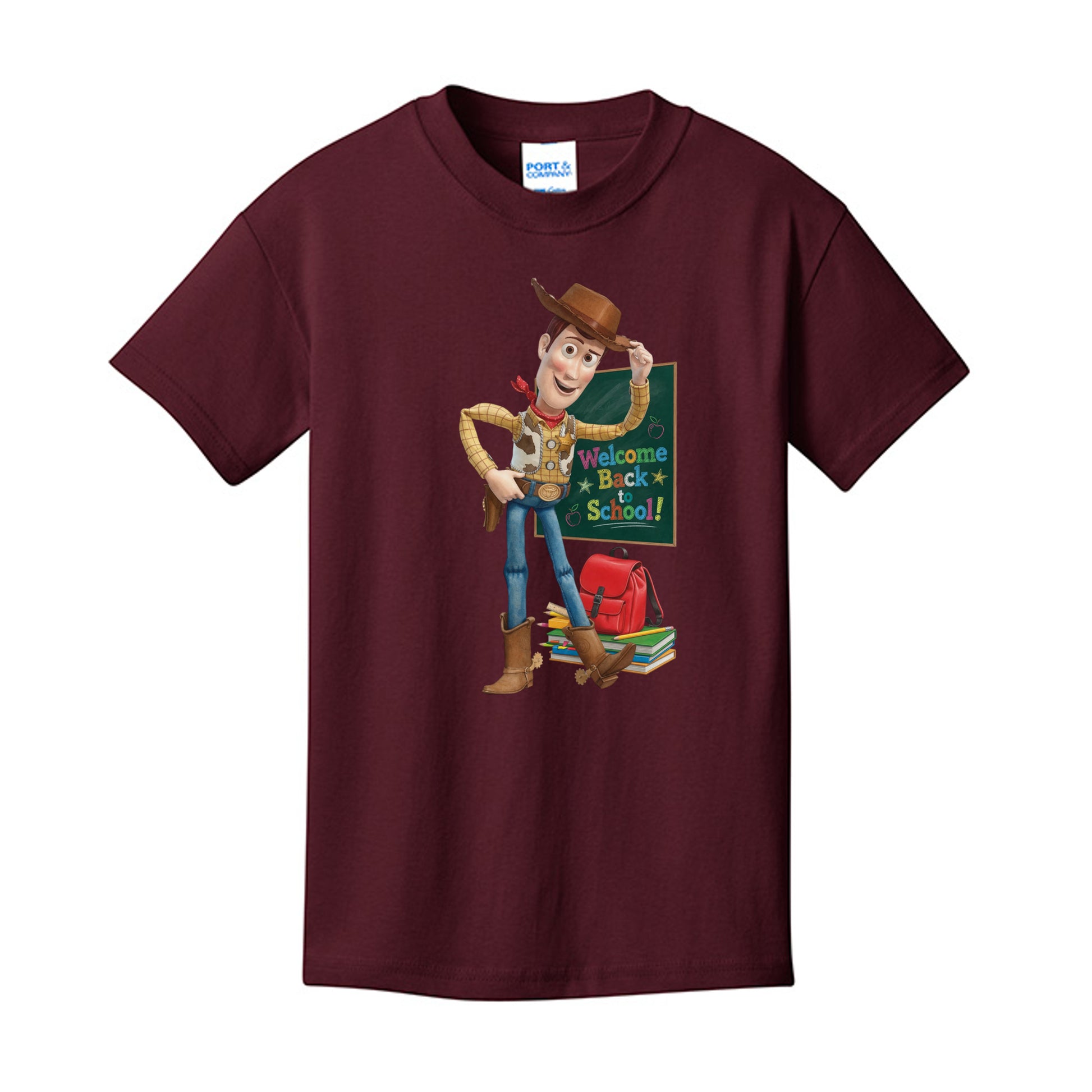 Athletic Maroon - PC54Y - FRONT